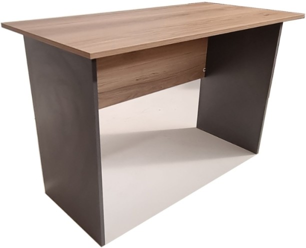 Flatpack DIY London Desk 90cm Office Table – Sahara & Storm Grey - Image 3