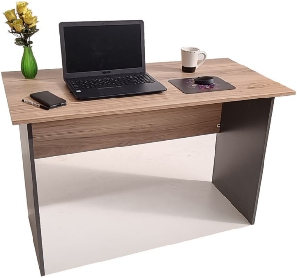 Flatpack DIY London Desk 90cm Office Table – Sahara & Storm Grey - Image 4
