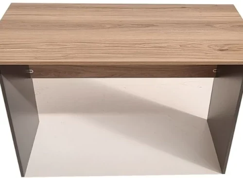 Flatpack DIY London Desk 90cm Office Table – Sahara & Storm Grey