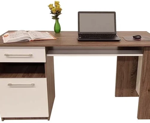 Flatpack DIY Wexford Modern Desk 150cm Office Table – Chobe & White