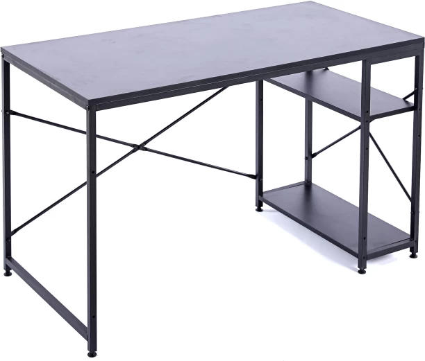Golden Star Africa Work Desk Office Table Storage Shelf Student Desk Multipurpose Table – Brown