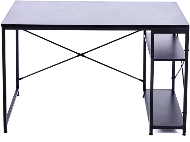 Golden Star Africa Work Desk Office Table Storage Shelf Student Desk Multipurpose Table – Brown - Image 6