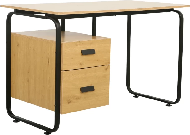 Linx Nexus Computer Desk Office Table – Brown - Image 2