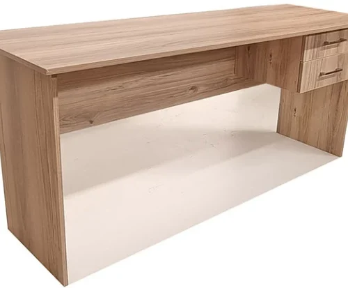 Flatpack DIY London 2 Drawer Desk 180cm Study Table – Sahara