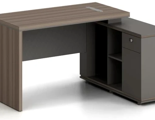 JOST 58NHS 002 Office Table – Brown, Grey