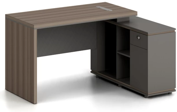 JOST 58NHS 002 Office Table – Brown, Grey