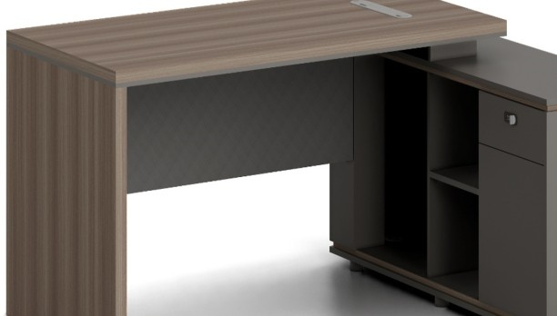 JOST 58NHS 002 Office Table – Brown, Grey - Image 6
