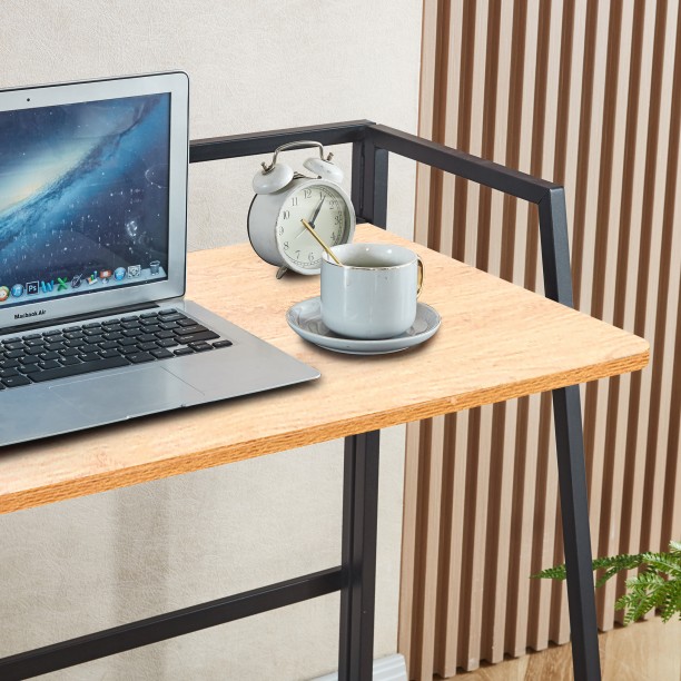 Golden Star Africa Work Desk Foldable Study Table Dressing Table Multipurpose Table – Grey Wood - Image 5