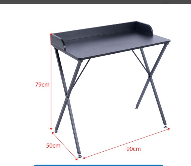 VIVIDITTO Computer Workstation Office Desk Study Multipurpose Table – BLACK - Image 3
