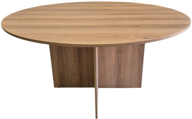 Flatpack DIY Cardiff Conference Table Round 150cm Conference Table – Sahara - Image 3