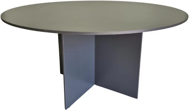 Flatpack DIY Cardiff Conference Table Round 150cm Conference Table – Storm Grey