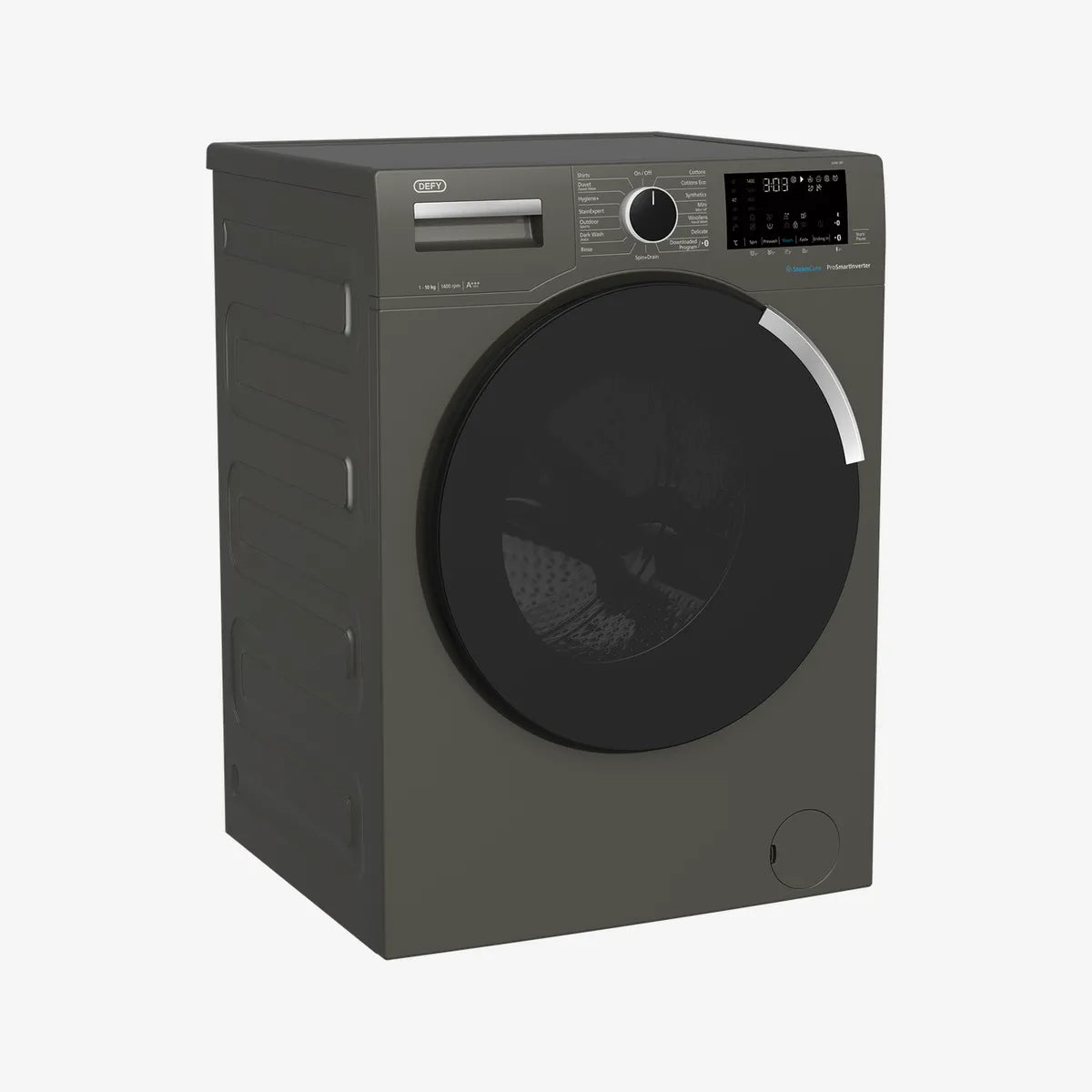 Defy 10kg Front Loader Washing Machine with SteamCure — DAW387 - Image 3