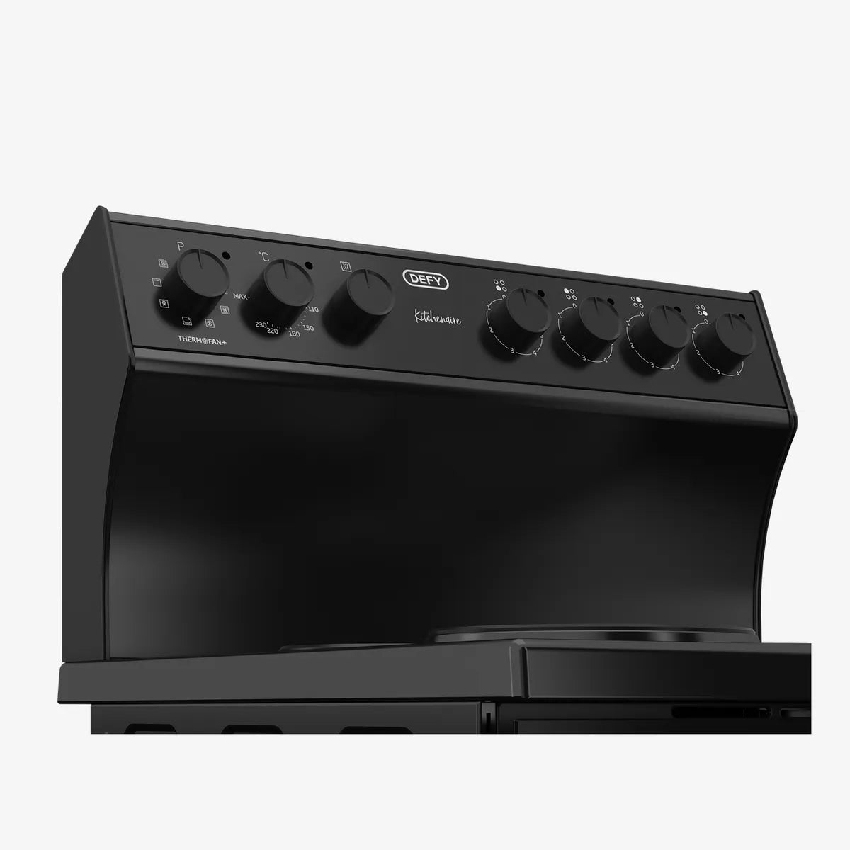 Defy 60cm Electric Freestanding Stove ThermoFan+ Black RC — DSS697 - Image 3