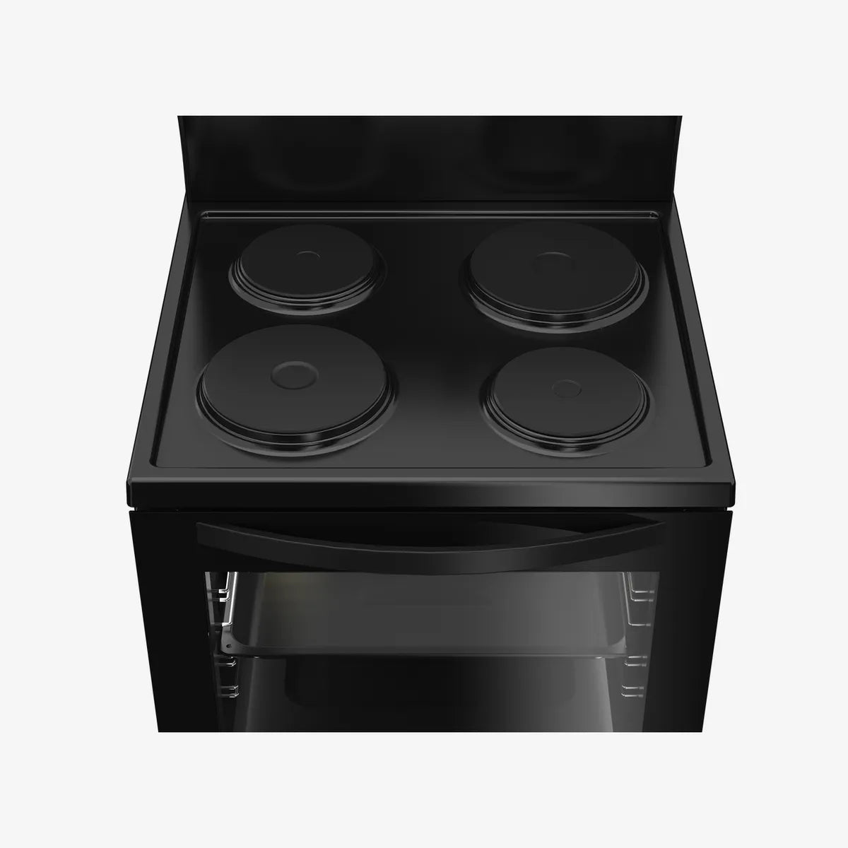 Defy 60cm Electric Freestanding Stove ThermoFan+ Black RC — DSS697 - Image 4
