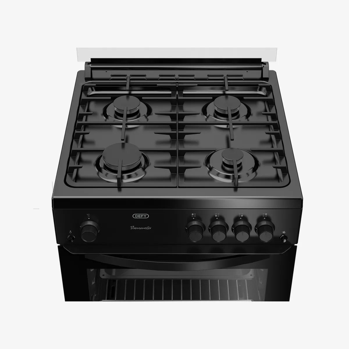 Defy 60cm Full Gas Freestanding Stove Black — DGS670 - Image 5