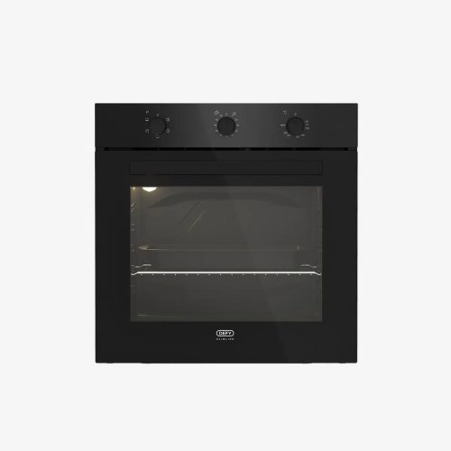 Defy 60cm Slimline Eye-Level Static Oven Black — DBO483E