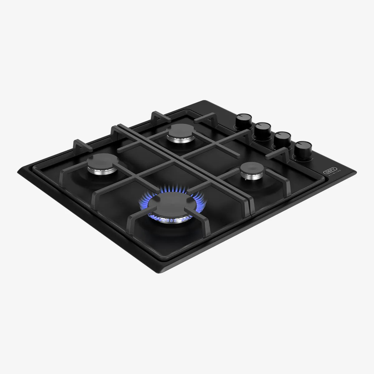 Defy 60cm Slimline Gas Hob Black — DHG132 - Image 2