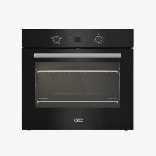 Defy 70cm Gemini Single Oven Static Black — DBO772