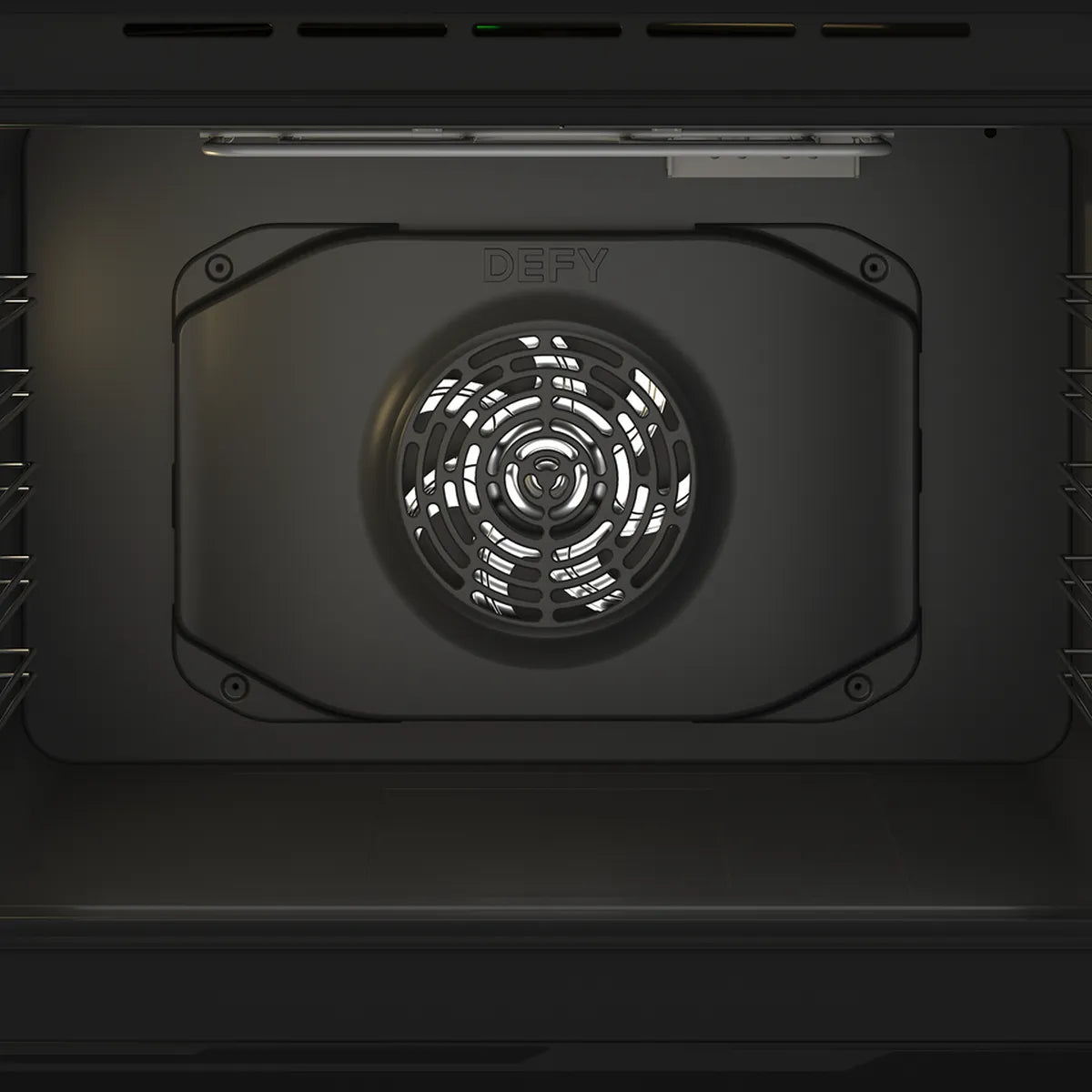 Defy 70cm Gemini Single Oven ThermoFan+ & AirFire Black — DBO774 - Image 3