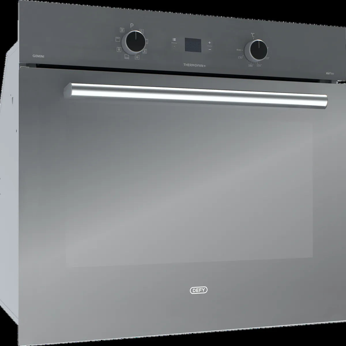 Defy 70cm Gemini Single Oven ThermoFan+ & AirFire Mirror — DBO775 - Image 3