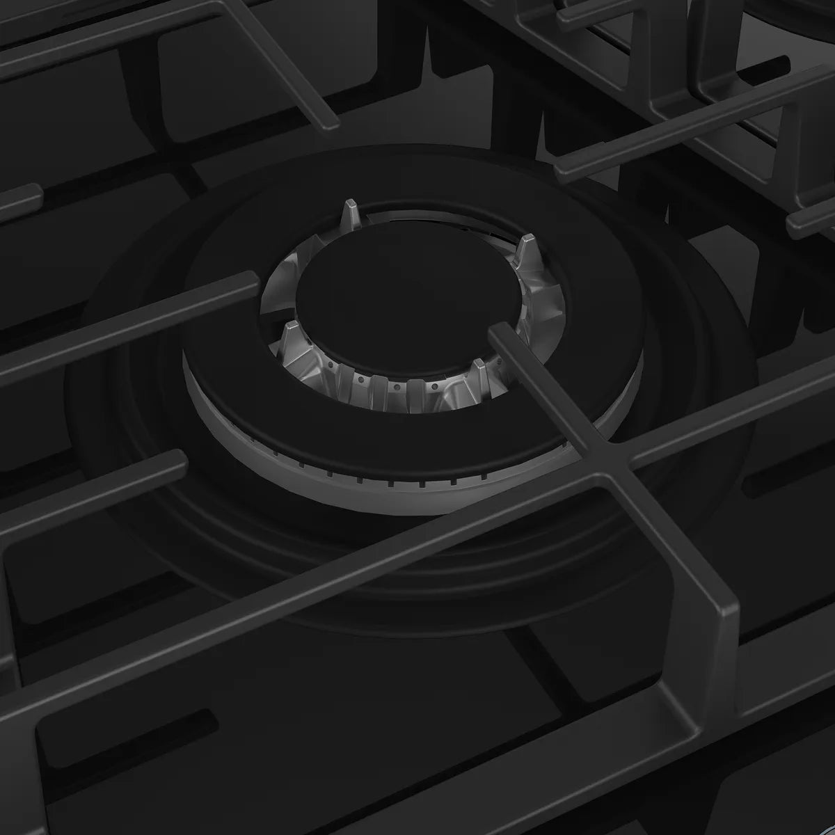 Defy 90cm Gemini Gas on Glass Hob with Wok Black — DHG931 - Image 5