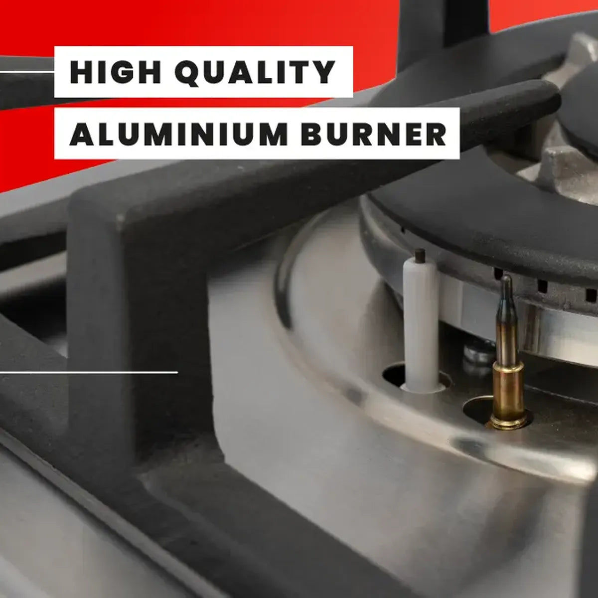 Univa 2 Burner Domino Gas Hob — UGH02B - Image 6