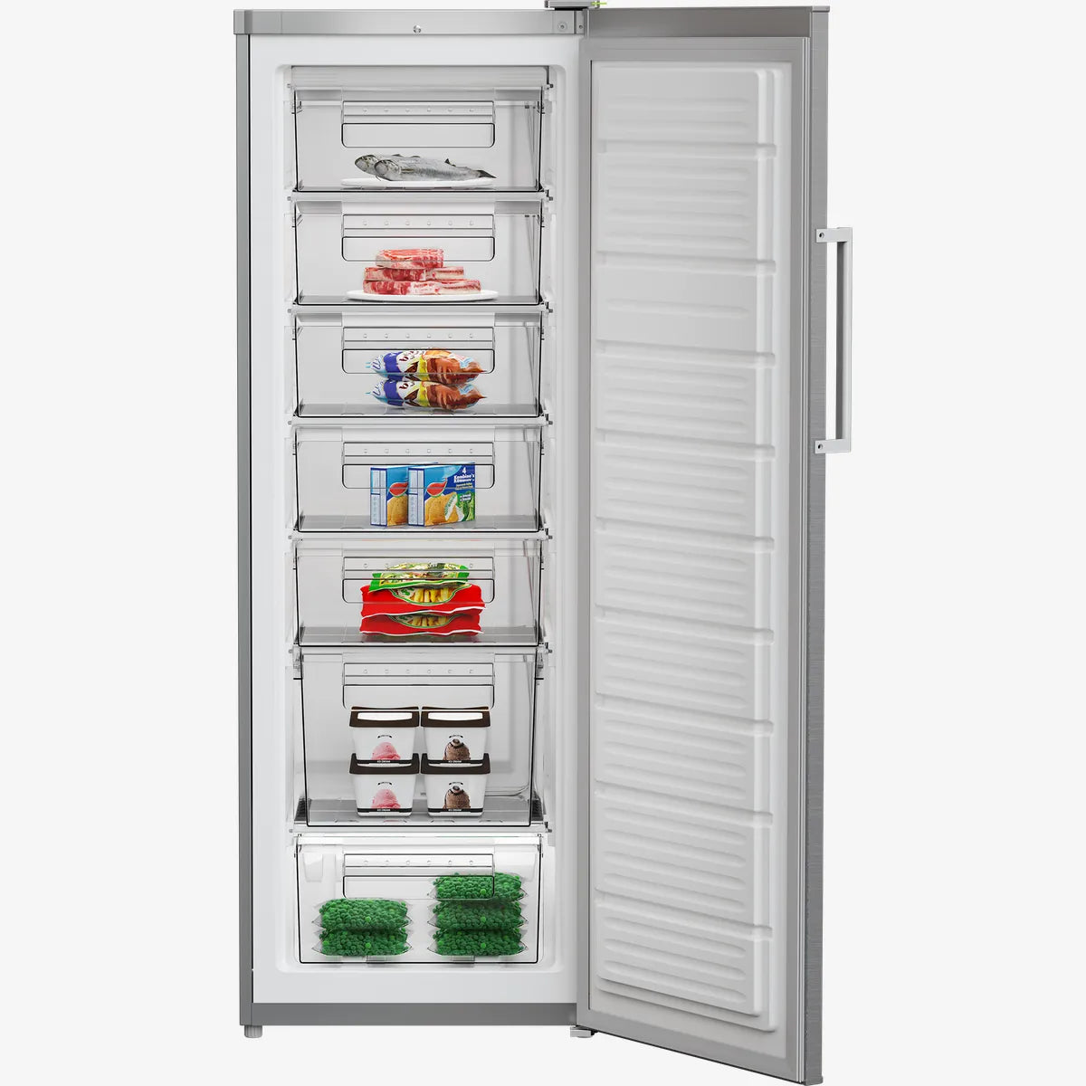 Defy 60cn Upright Freezer Inox — DUF300 - Image 4