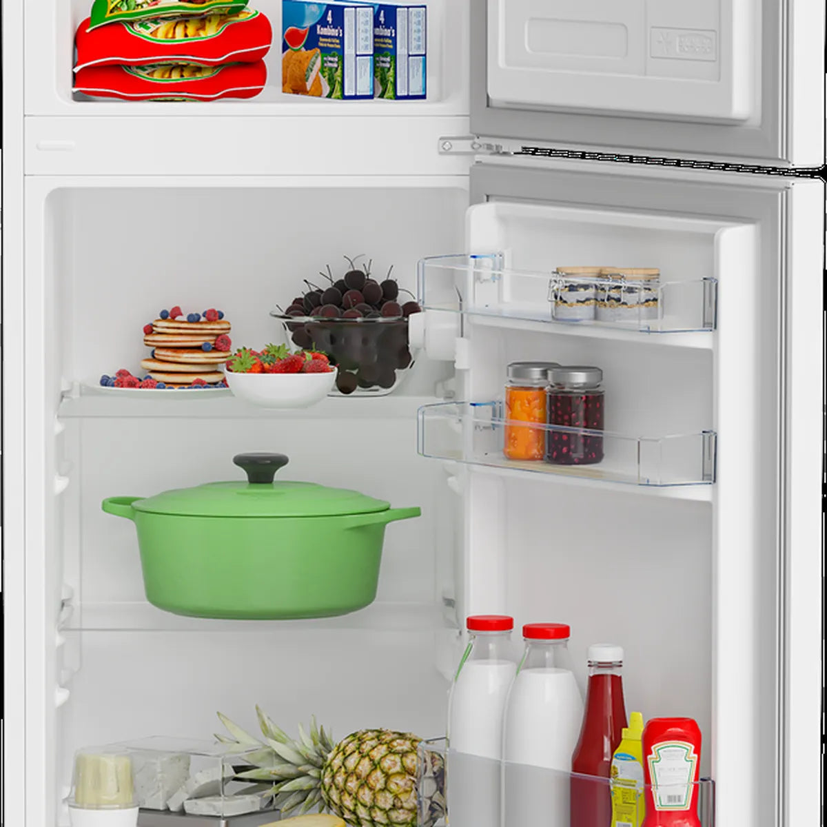 Defy 50cm Double Door EMB White — DAD238 - Image 2