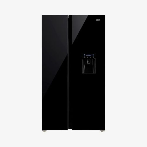 Defy 91cm Side by Side Mirror Black Glass — DFF456