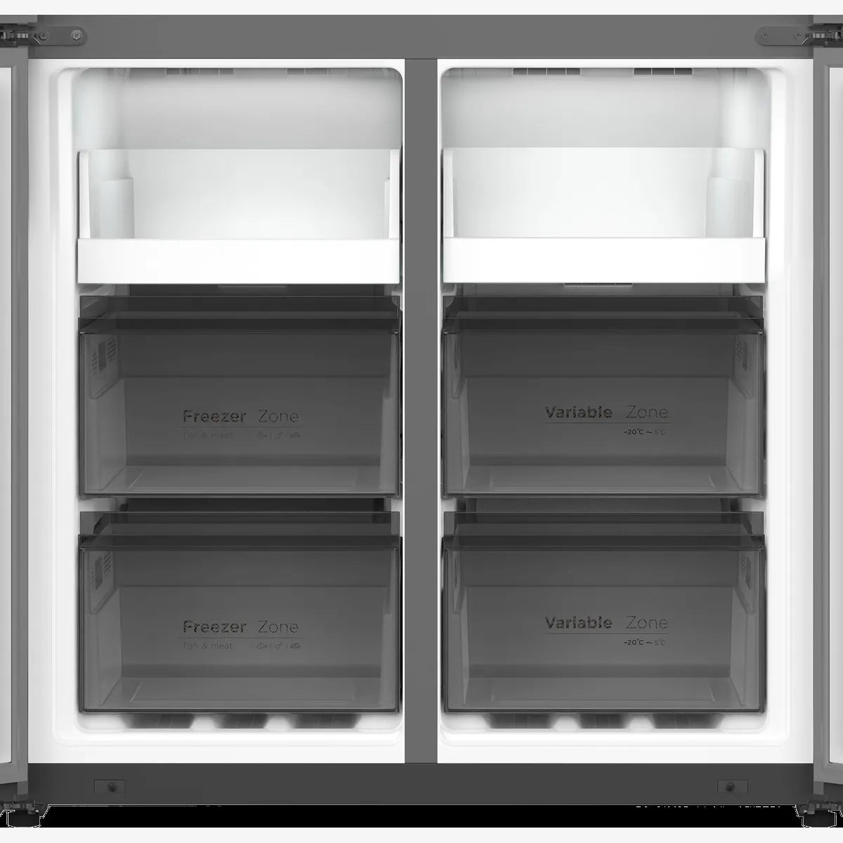 Defy 91cm 4D 601L Multi-Door Dark Inox Finish — DFF590 - Image 8