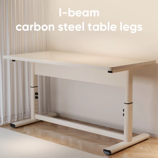 Deli Stationery Height Adjustable Table Multipurpose Table – White - Image 5