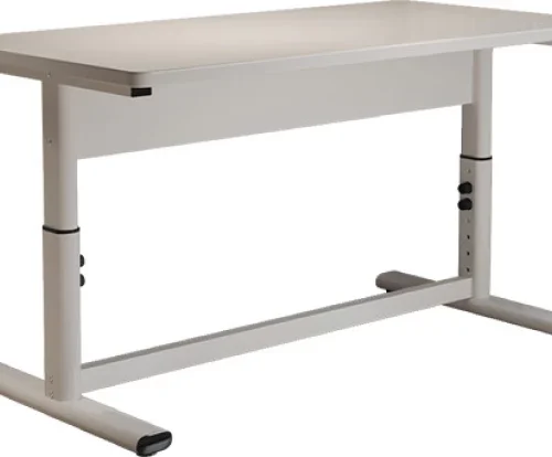 Deli Stationery Height Adjustable Table Multipurpose Table – White