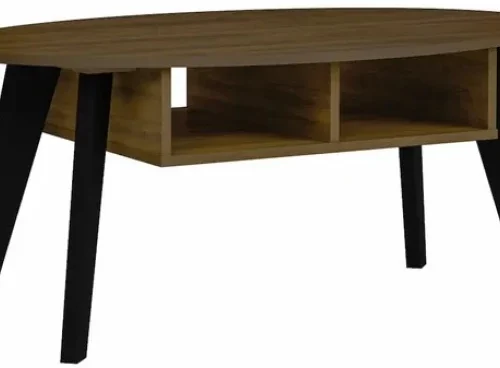 Charms Coffee Table Pine Black Multipurpose Table – Black, Pine