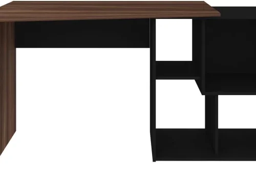 Charms Urban Desk Black Multipurpose Table – Black, Brown