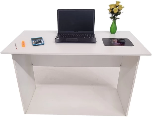 Flatpack DIY London Desk 120cm Office Table – White - Image 3