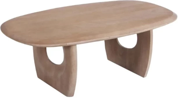 VIVIDITTO Veda 130X70cm Solid Wood Coffe Table Study Table – OAK