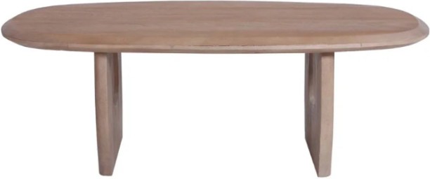 VIVIDITTO Veda 130X70cm Solid Wood Coffe Table Study Table – OAK - Image 2