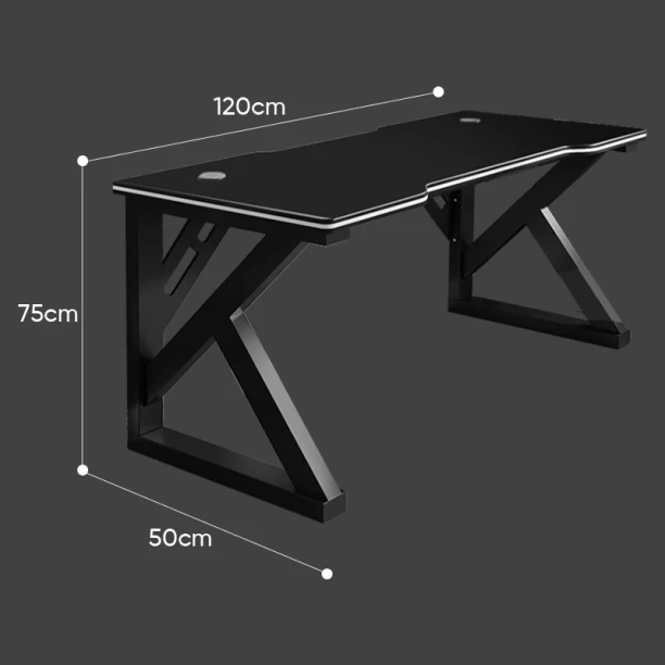 Deli Stationery E91511 Gaming Table Multipurpose Table – Black - Image 4