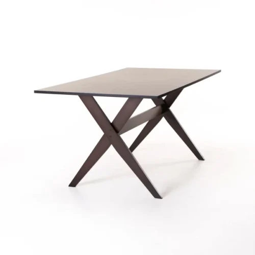 VIVIDITTO DF0327 - Zilpah Multipurpose Table – Greystone/Dark Legs