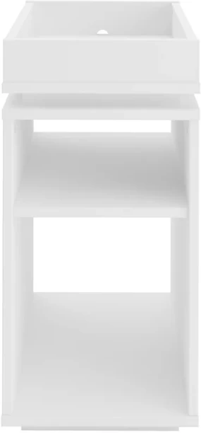 Charms Olivia End Table White Multipurpose Table