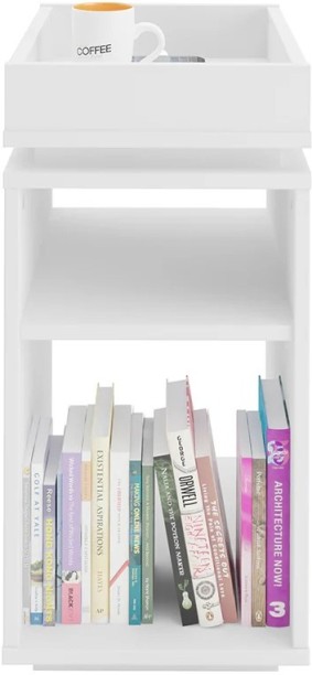 Charms Olivia End Table White Multipurpose Table - Image 3