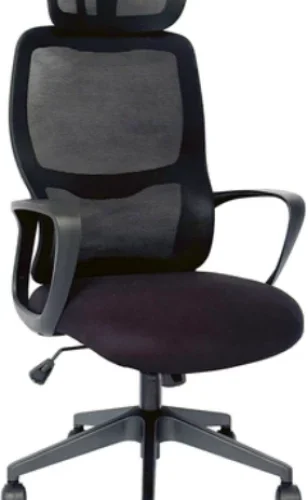 Everfurn Craft Office High Back Chair – Black