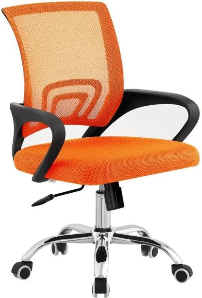 TOCC Tippy Mod Operator Chair with Chrome Office Conference Chair – Full Orange