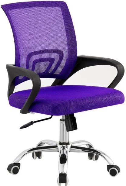TOCC Tippy Mod Operator Chair with Chrome Office Conference Chair – Full Purple