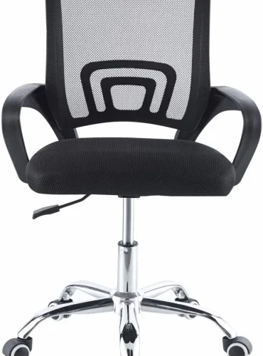 Aay Thing Office Chair Ergonomic Computer Chair Home Armchair Task Study Typist Chair Office Adjustable Arm Chair – black