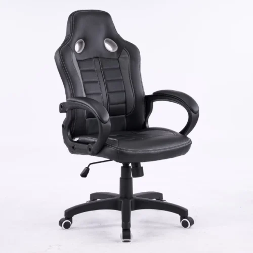 TOCC Delta Gaming Chair Office - Black and Grey. High Back Chair