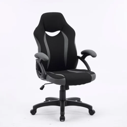 TOCC Eclipse Ergonomic Gaming Chair - Black and Grey High Back Chair – Black, Grey