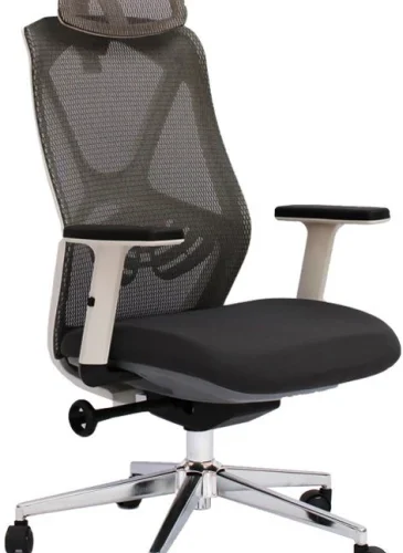 Dot Furn DotFurn Hype Ergonomic Office Chair – Adjustable and Comfortable Office Chair Office Adjustable Arm Chair – Grey