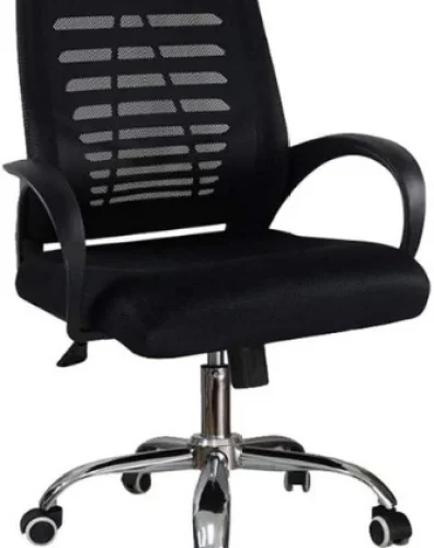 KC FURN OC-045B Office Adjustable Arm Chair – Black