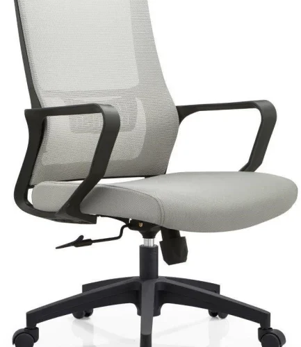 TOCC Lucio Mesh Back Office Chair Office Conference Chair – Grey